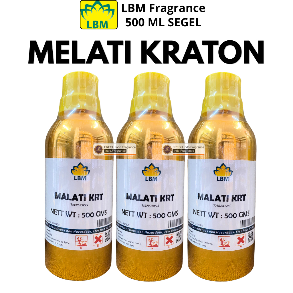 MELATI KERATON BIBIT PARFUM SEGEL 500 ML SEGEL Alumunium LBM Fragrance