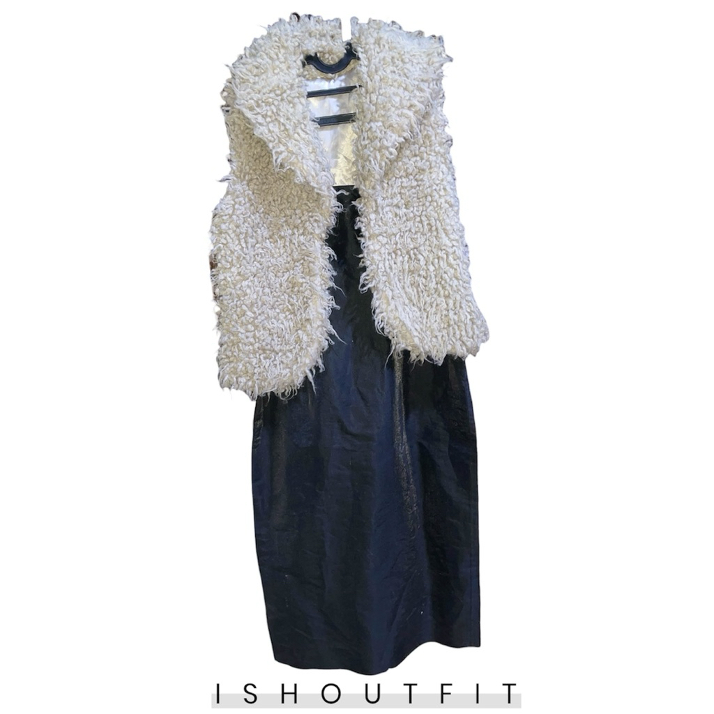 SET WINTER DRESS FUZZY