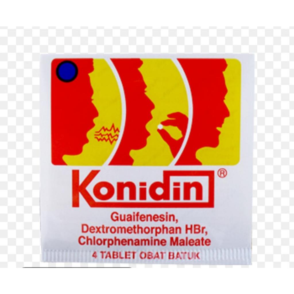 Konidin Tablet 1 Strip 4 Tablet Meredakan Batuk