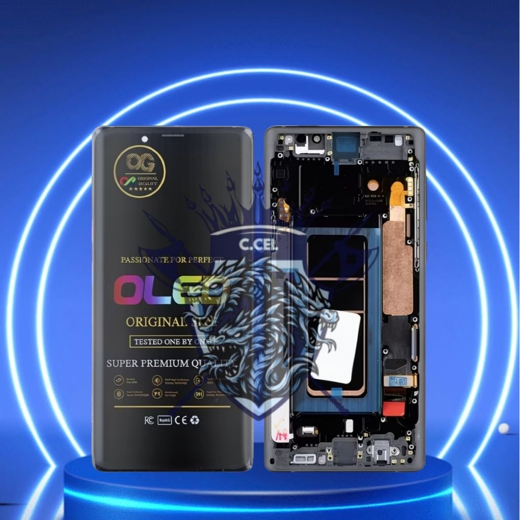 LCD SAMSUNG NOTE 9 / N960 ORG - LCD TOUCHSCREEN - FULLSET +FRAME