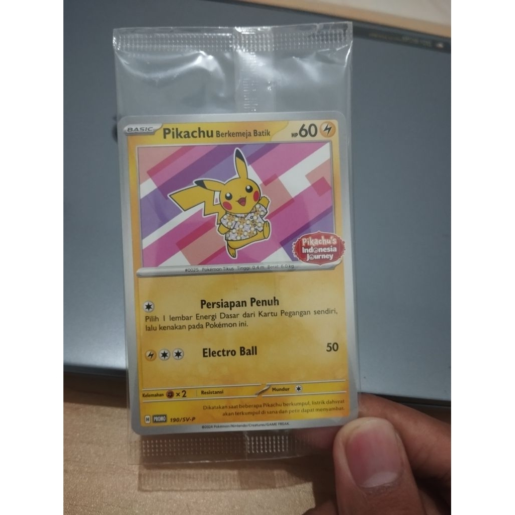 Pikachu batik V4 sealed
