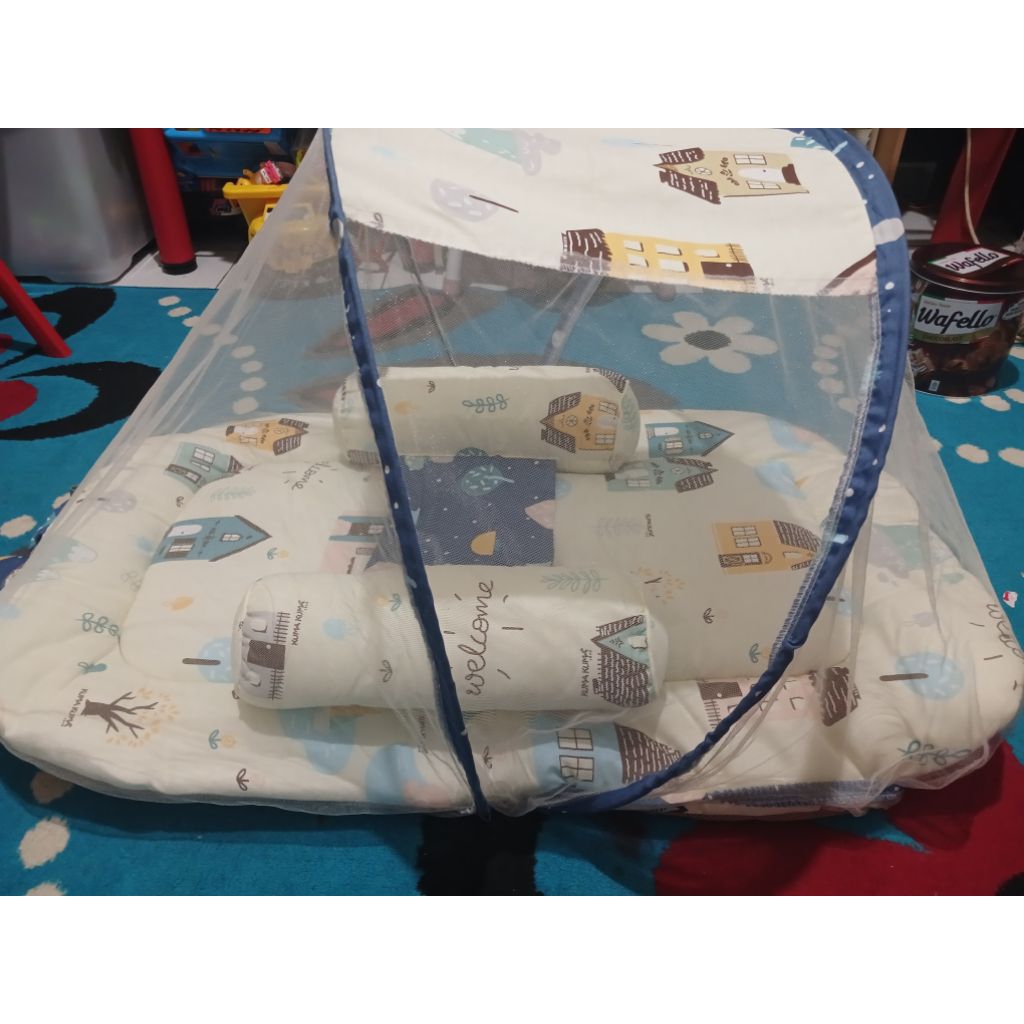 preloved kasur bayi kelambu kuma kuma