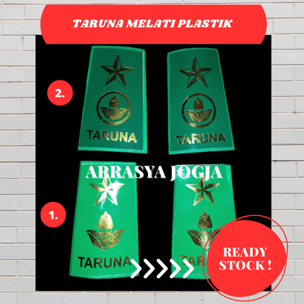 [INSTAN] Taruna Melati 1 & Taruna Melati 2 - Plastik (Sepasang)