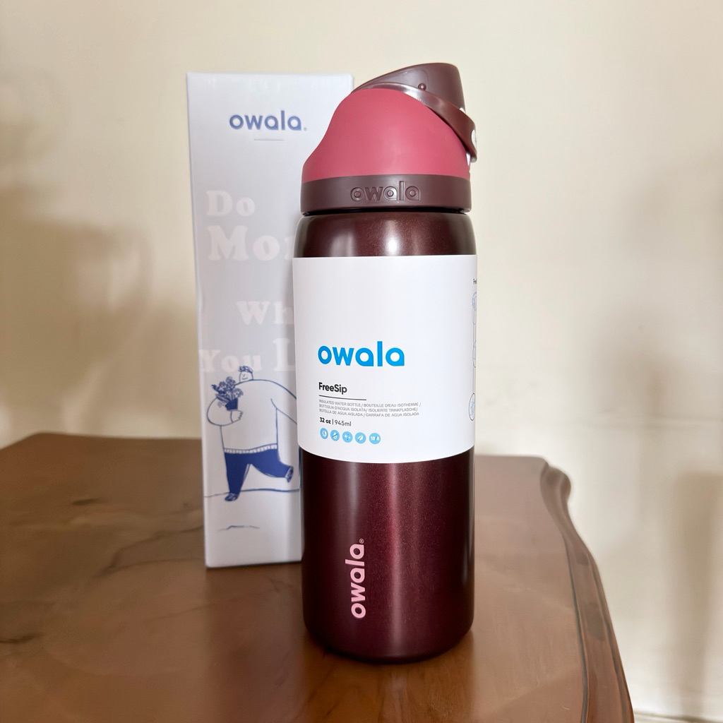 owala red cherry 32oz / tumblr owala 32oz