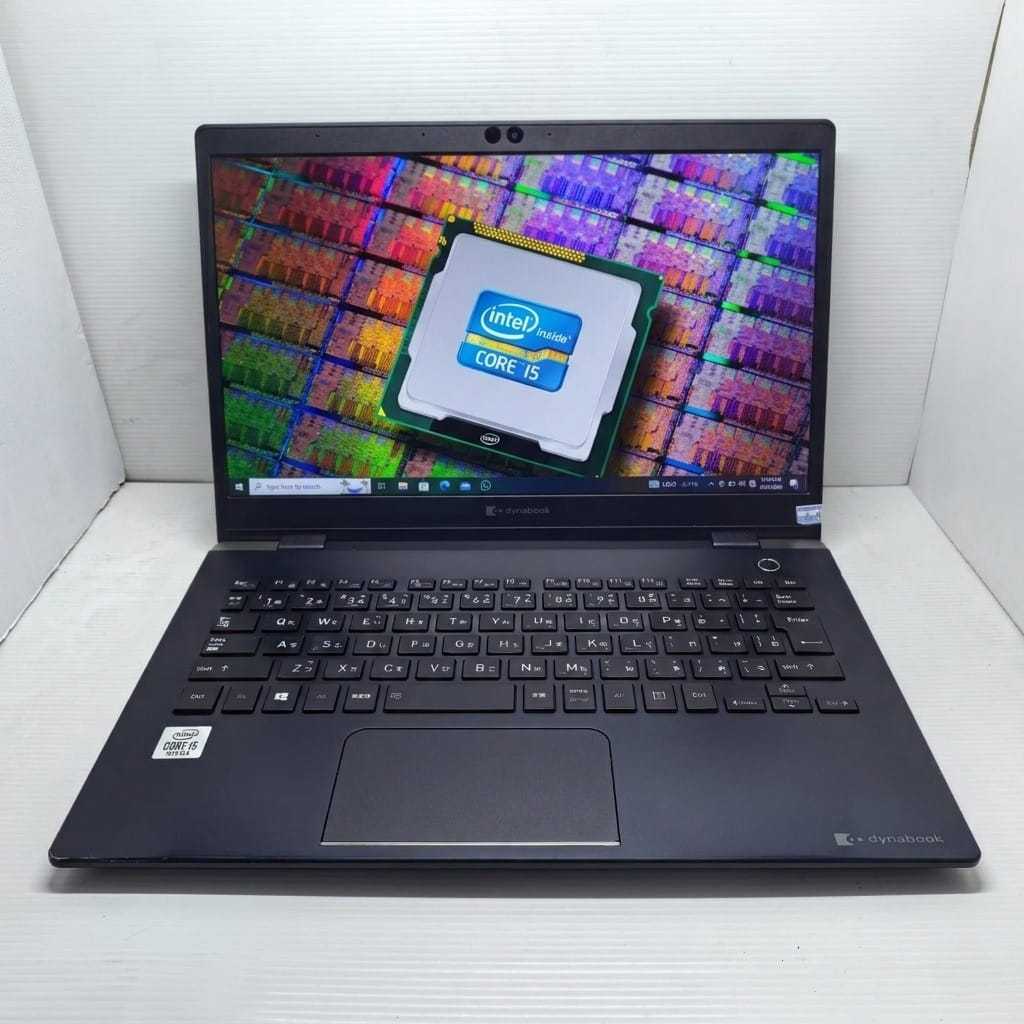 LAPTOP SSD SUPER RINGAN TOSHIBA DYNABOOK G83 I5 GEN 10 8/256  SSD SIAP PAKAI