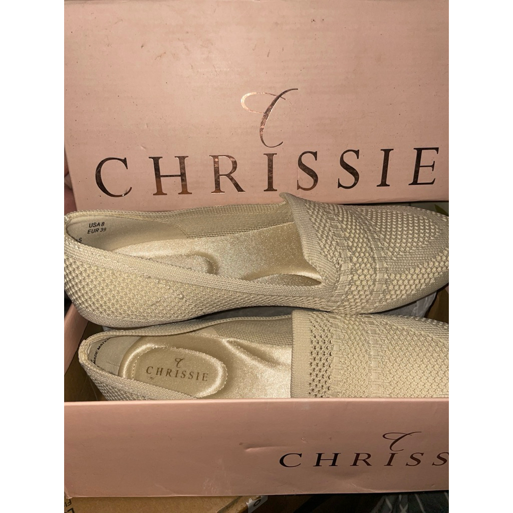 Payless Chrissie Broken White Women's Shoes Sepatu Flat Wanita