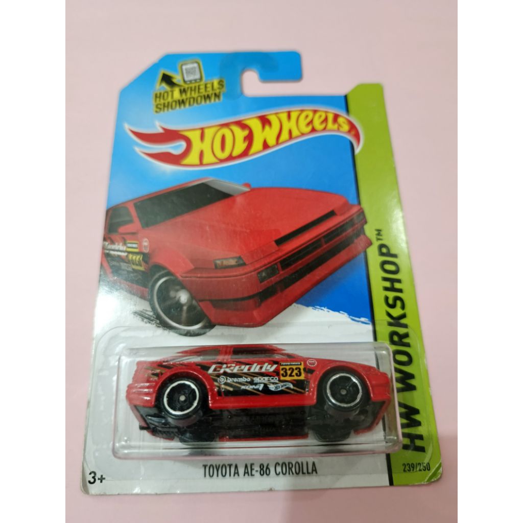 HOTWHEELS TOYOTA AE-86 COROLLA