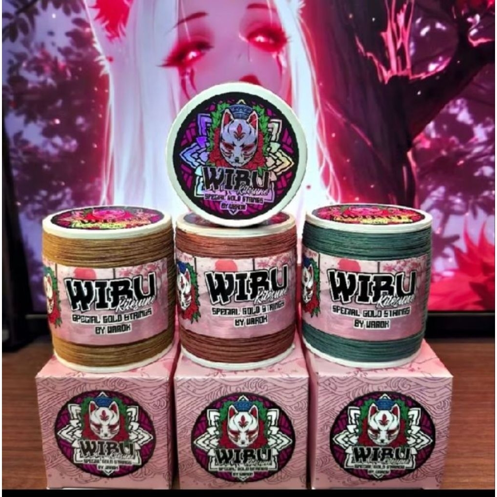 Gelasan Wibu Bahan Gold Premium Kuat dan Tajam