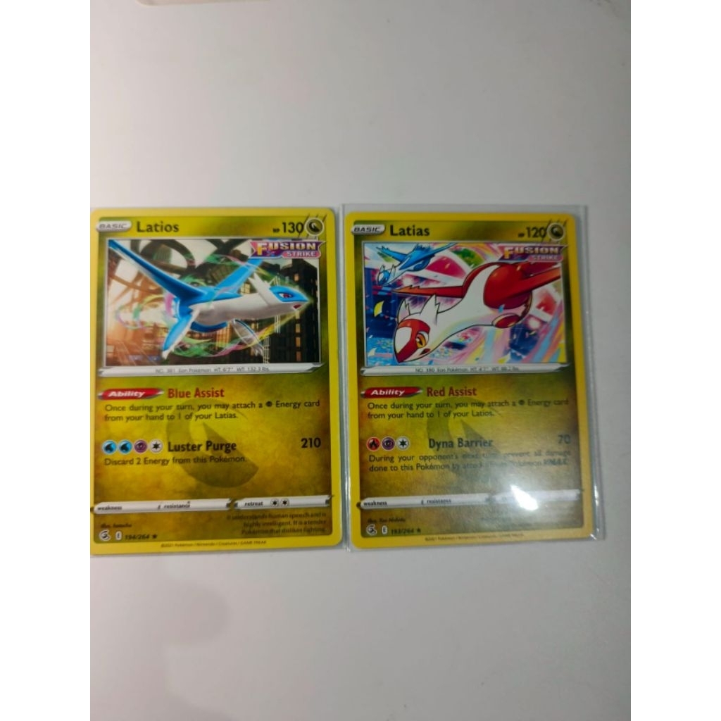 Latias & Latios Non Holo EN