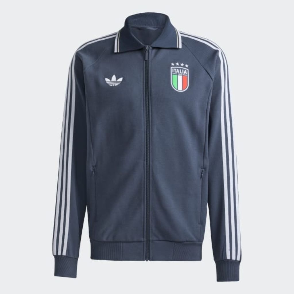 adidas Originals Track Top Italia Anthem Away Night Marine BNWT Original Resmi JY9599
