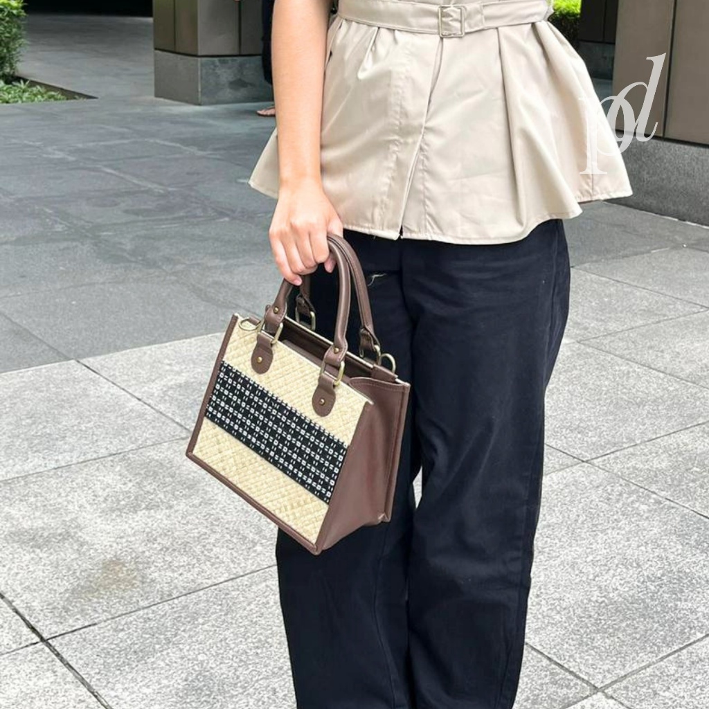Nala Bag | Tas Wanita Anyaman Pandan Handbag Premium Elegan