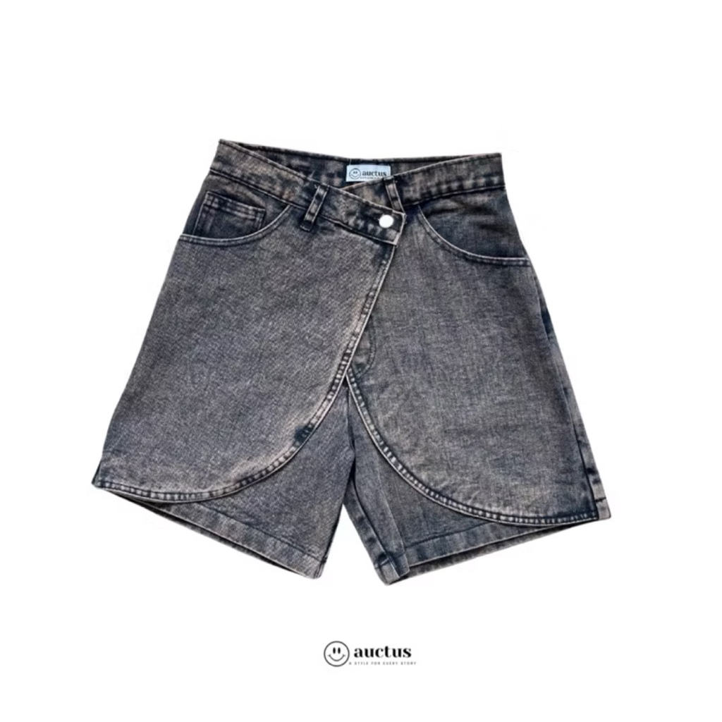 AUCTUS - Heidi Round Denim Skort