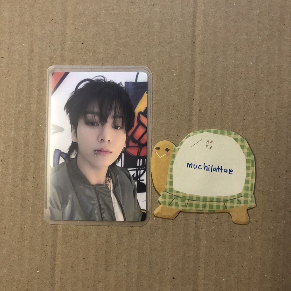 [ OFFICIAL ] PHOTOCARD JUNGKOOK GOLDEN EU EUROPE EXCLUSIVE BTS JK