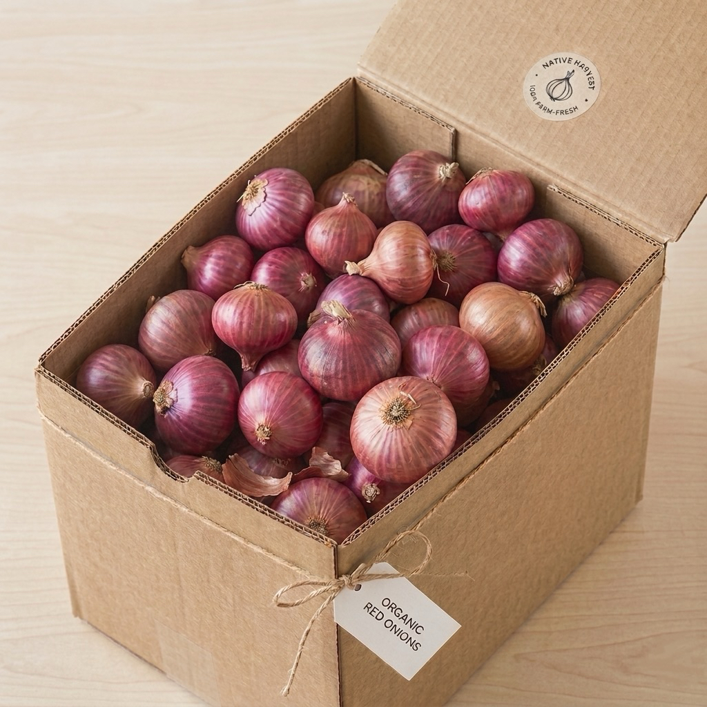 1kg Bawang Merah india - Ukuran Besar, Segar, Kering