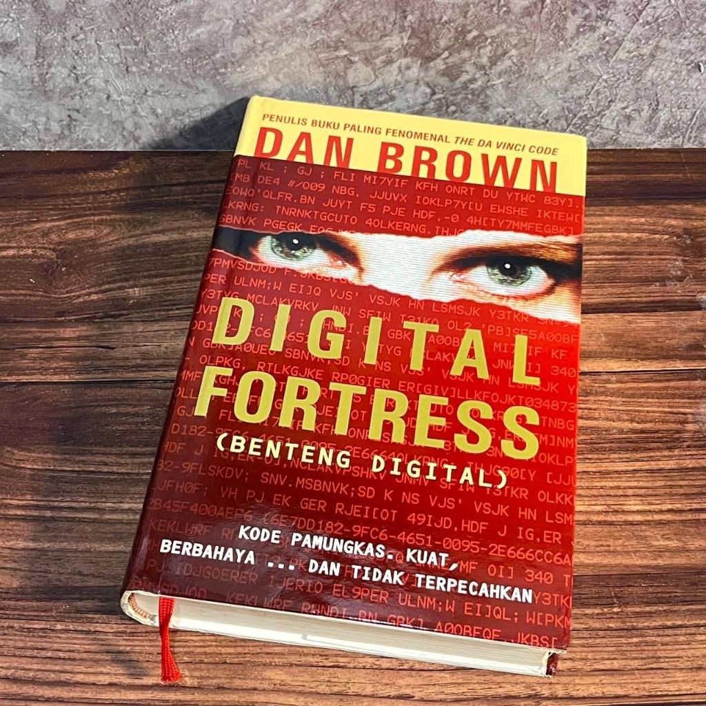 [Original, Hard Cover] Benteng Digital (Digital Fortress) Edisi Spesial  - Dan Brown
