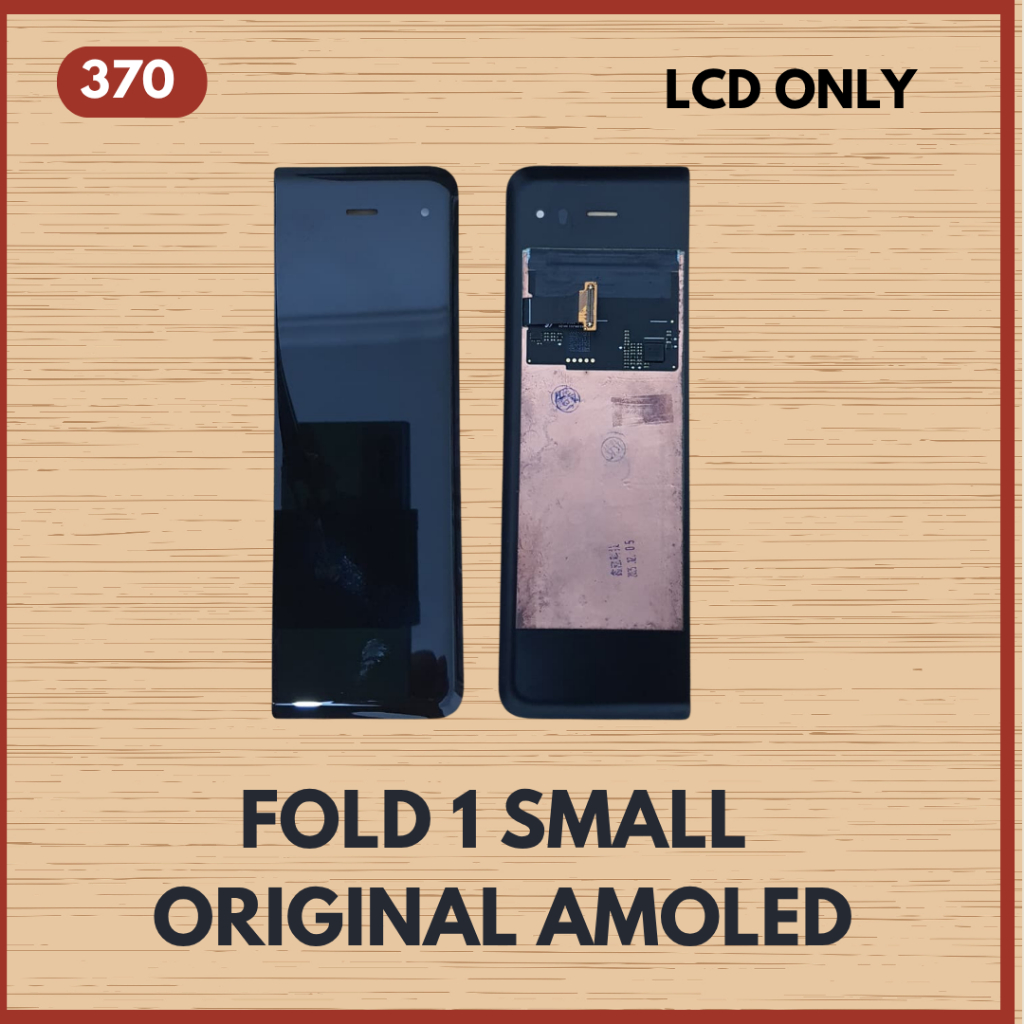 LCD SMALL DEPAN AMOLED SAMSUNG Z FOLD 1 SM-F900 ORIGINAL COPOTAN