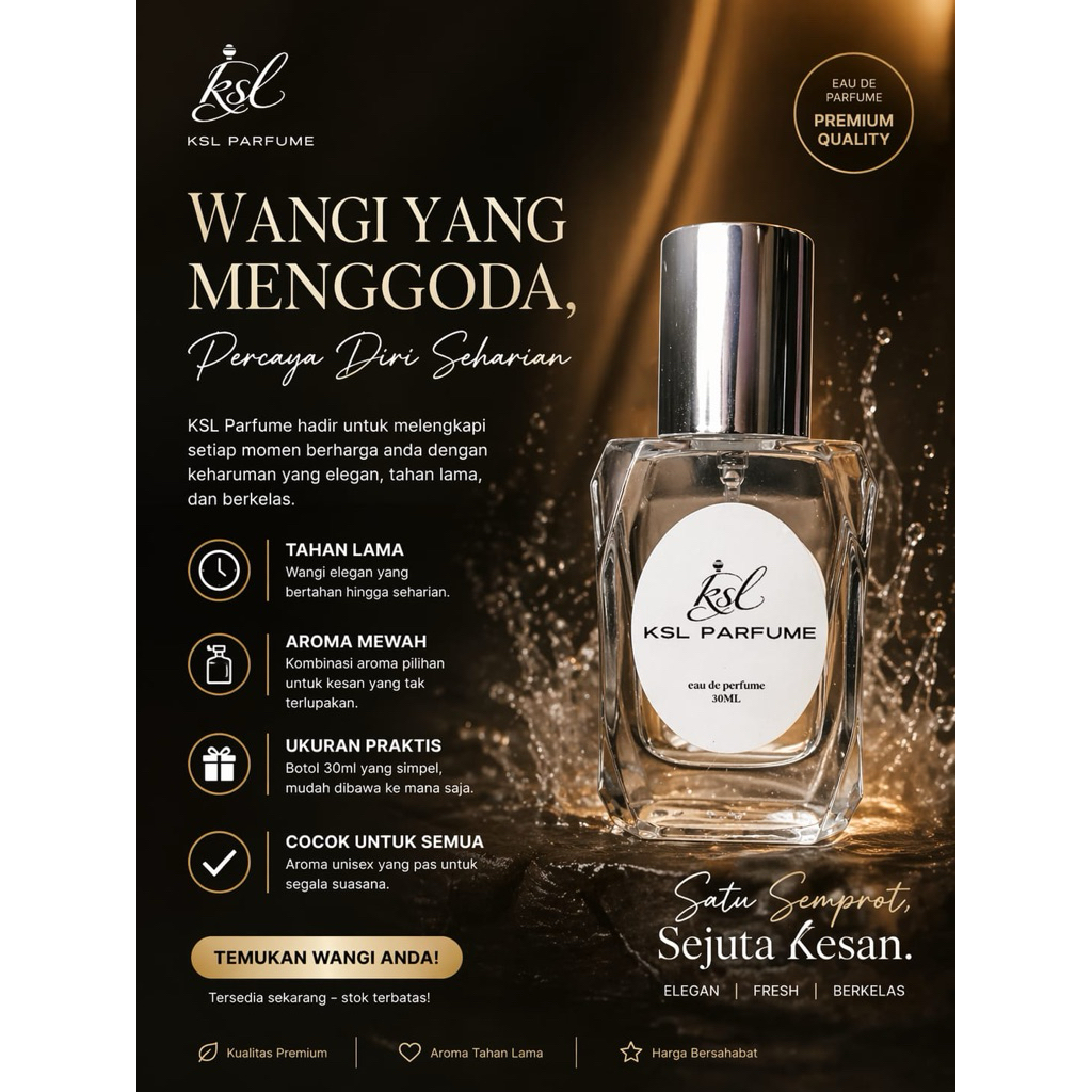 Inspired-KSLparfum-Dunhillblue x Scandalous-Wangi Tahan Lama