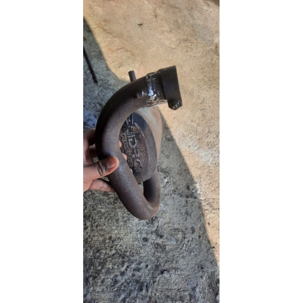 kenalpot vespa DRC