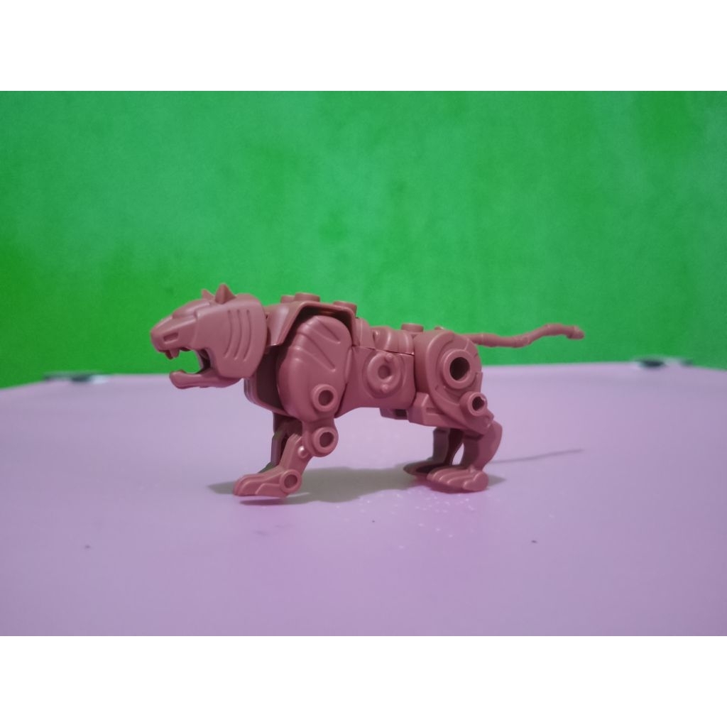 Figure Part Megazord POWER RANGERS WILD FORCE - GAO TIGER - Murah Retro Vintage Rare Koleksi Mainan 