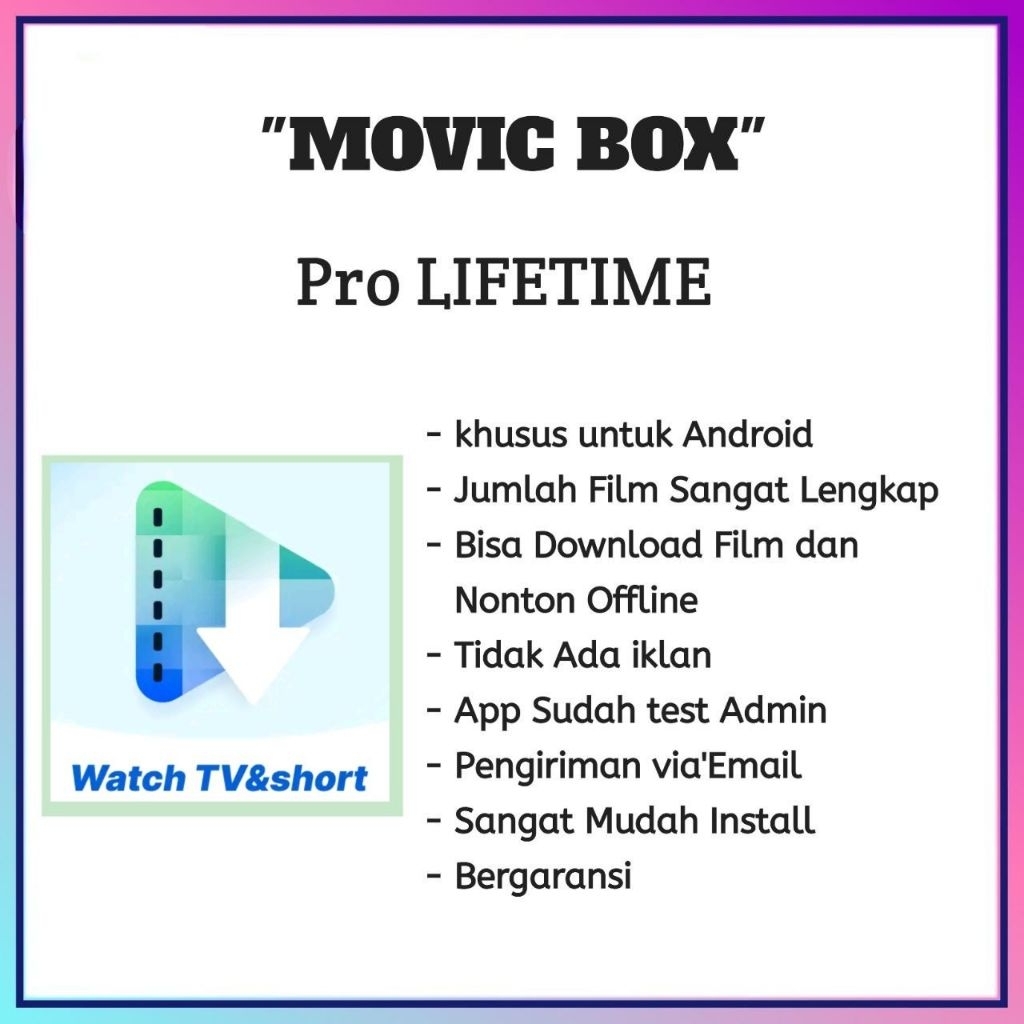 [PROMO ] Moviebox Premium No Trial FullVersion Lifetime Bergaransi free update