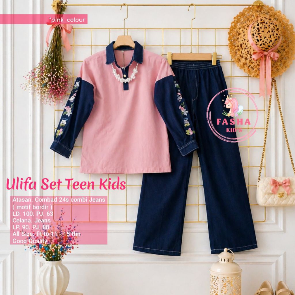 Ulifa set teen kids by Fasha kids