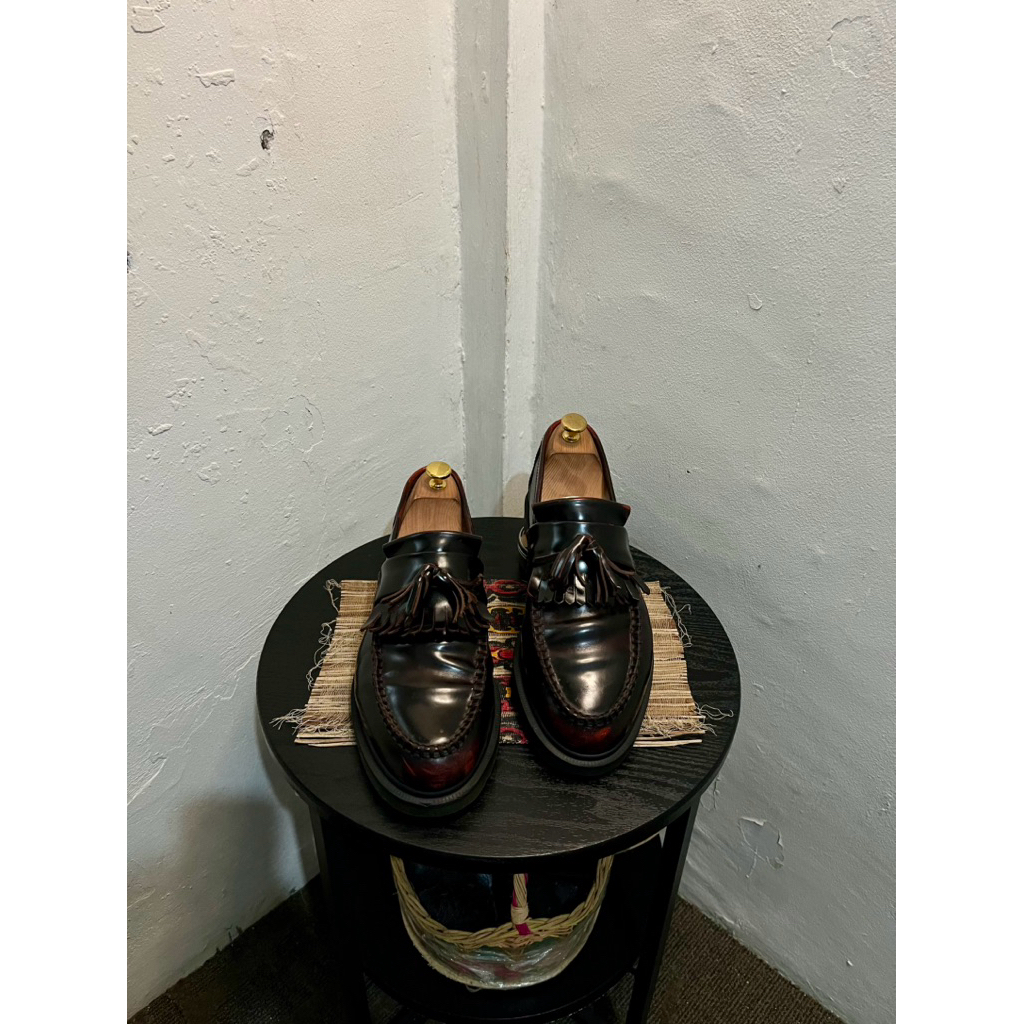 Dr. Martens Adrian Tassel Red Arcadia with Box OG