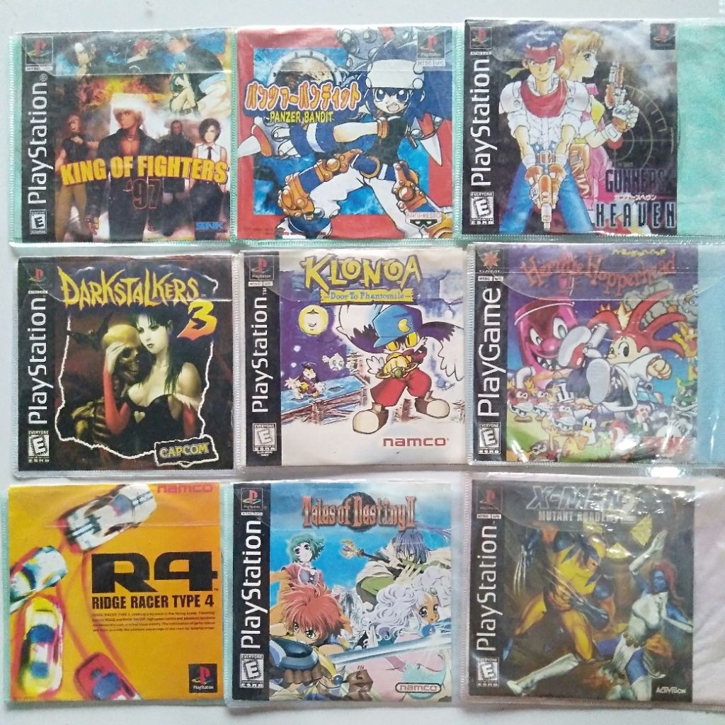 kaset ps1 borongan semua