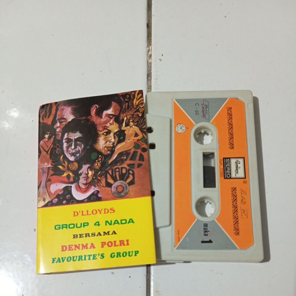 kaset pita D'Lloyds group 4 nada bersama denma polri