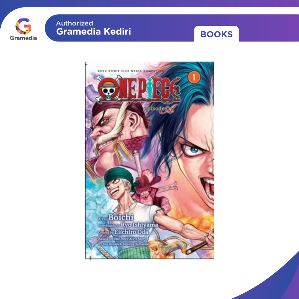 Gramedia Kediri-One Piece Episode A Vol. 1