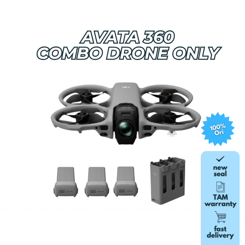 Drone DJI Avata 360 Combo Drone Only BNOB (8K Flagship 360° Drone)