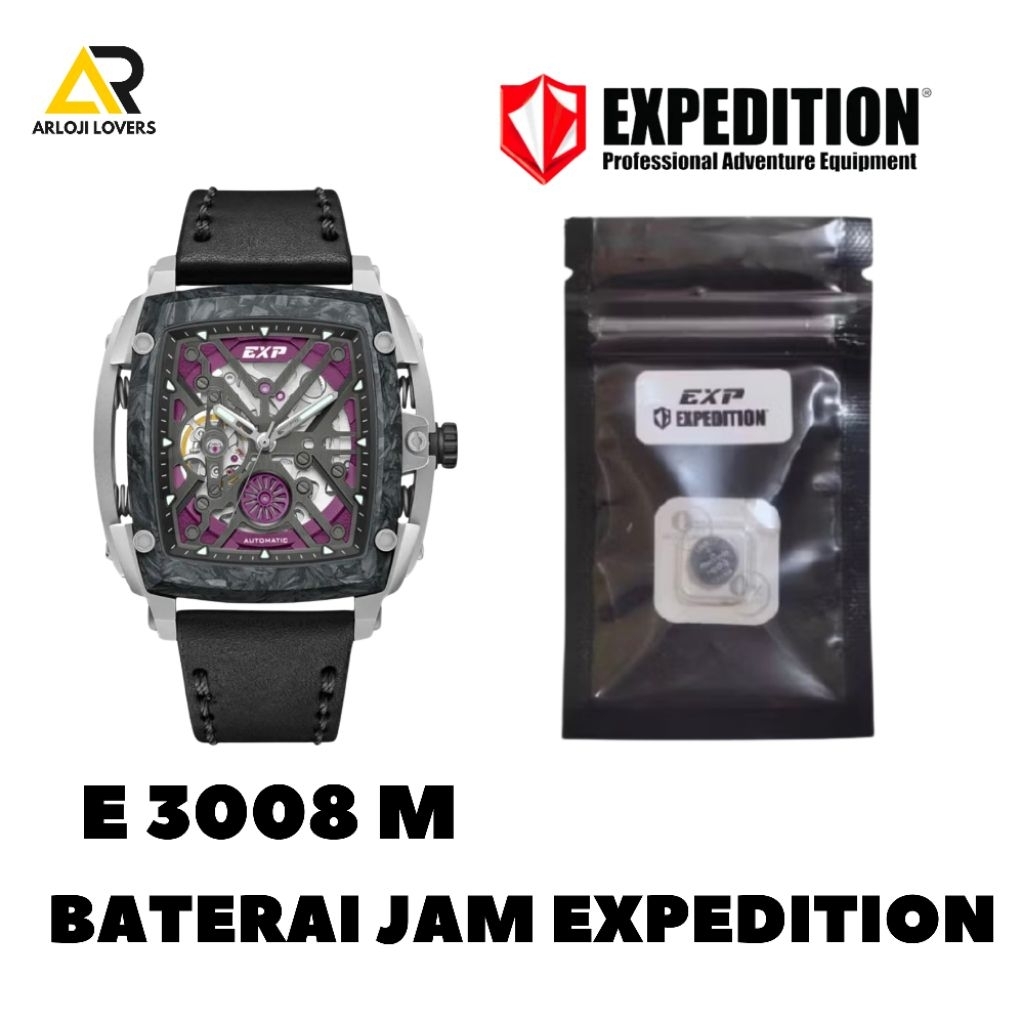 Baterai Jam Tangan Expedition Type E 3008 M Original