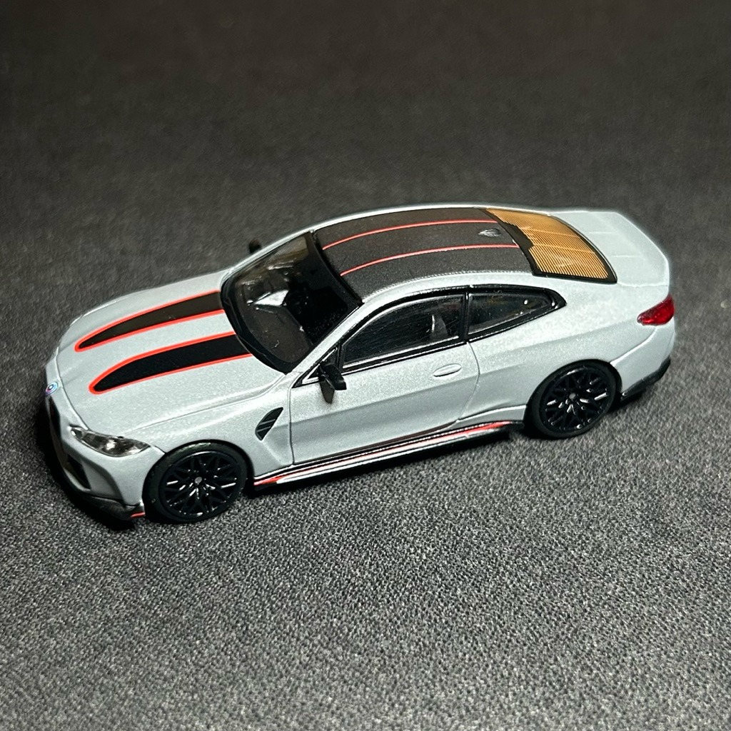 mini gt bmw m4 csl brooklyn grey 641