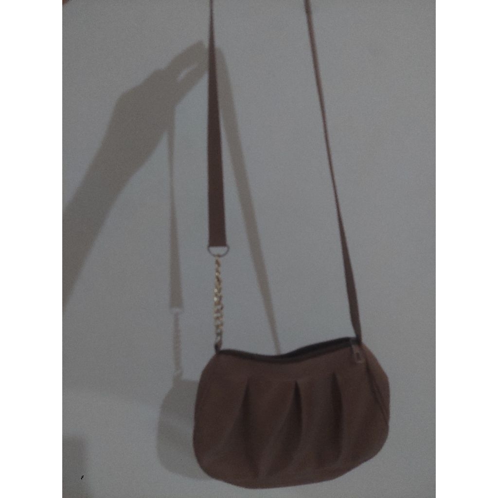 TAS KULIT COKLAT (Preloved)