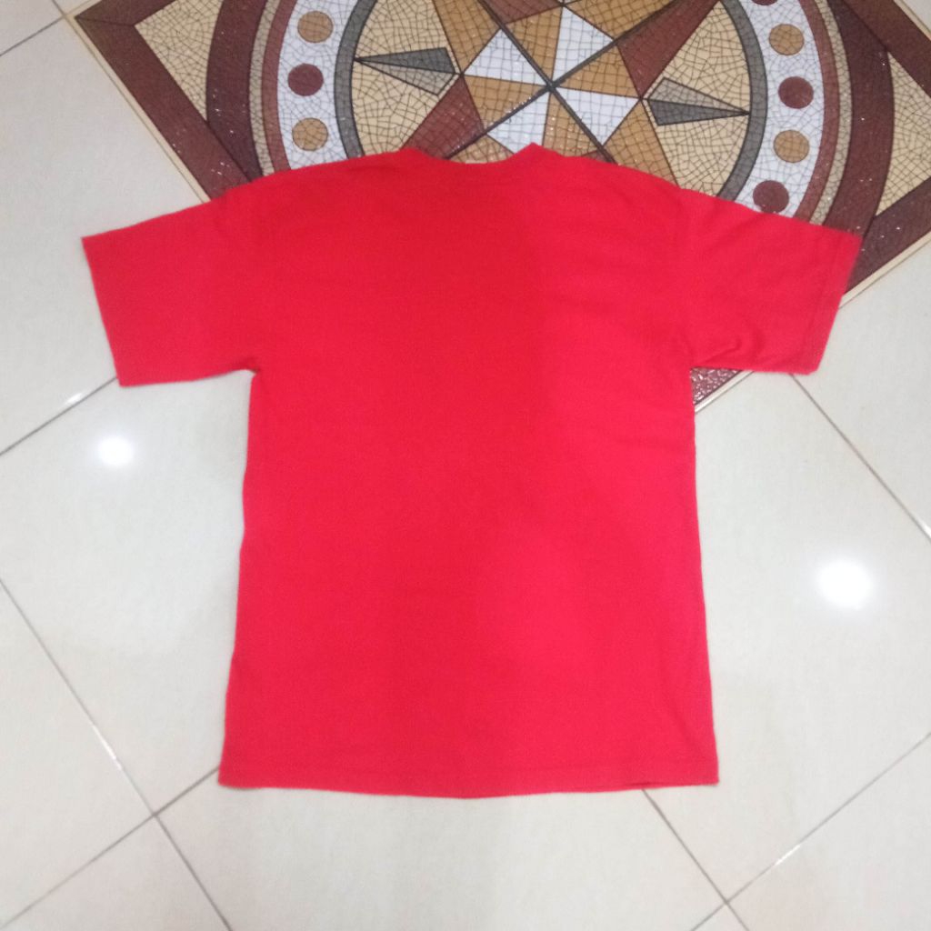 Tshirt Kaos Polos Blank Anvil Vintage Red