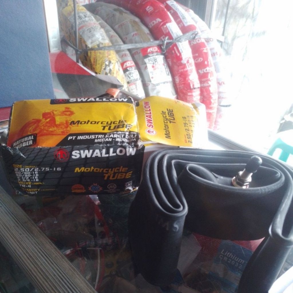ban dalam motor swallow 250/275-16,80/90-16,90/80-16,80/80-16,70/90-16veleq ring 16 nouvo skywave