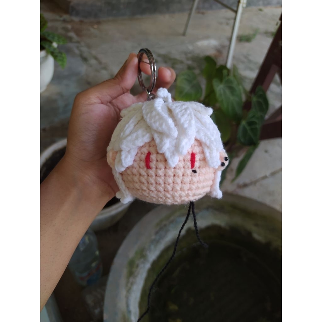 KUZUHA NIJISANJI BONEKA RAJUT GANCI CROCHET AMIGURUMI