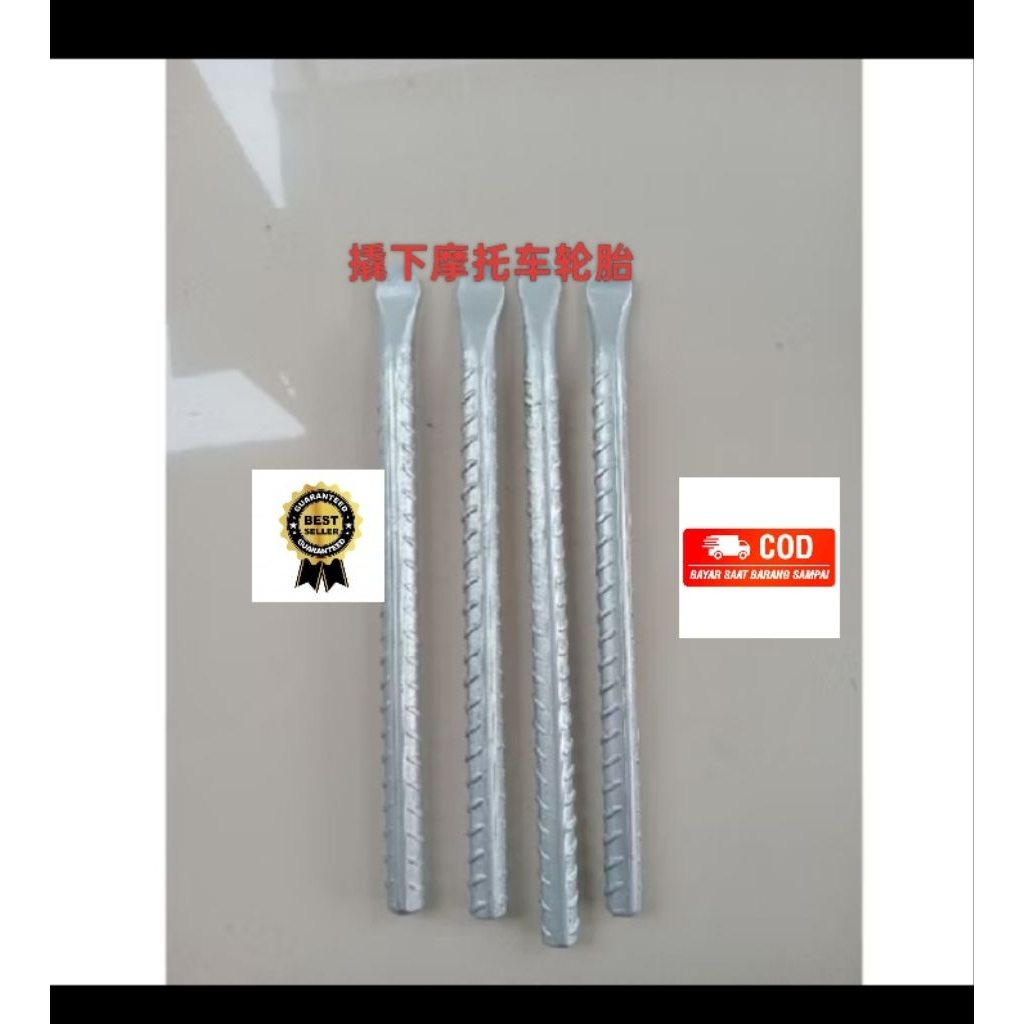 promo cungkil ban motor bahan besi ulir 13mm