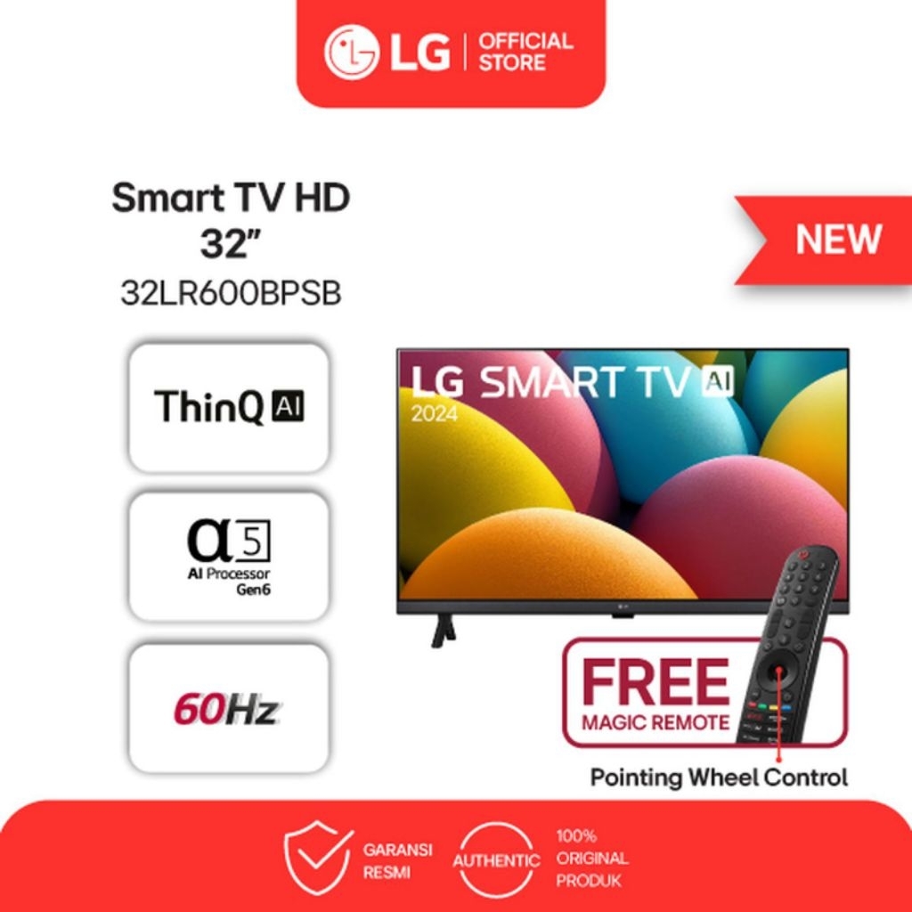 Smart tv LG webos 32inch 32LR600