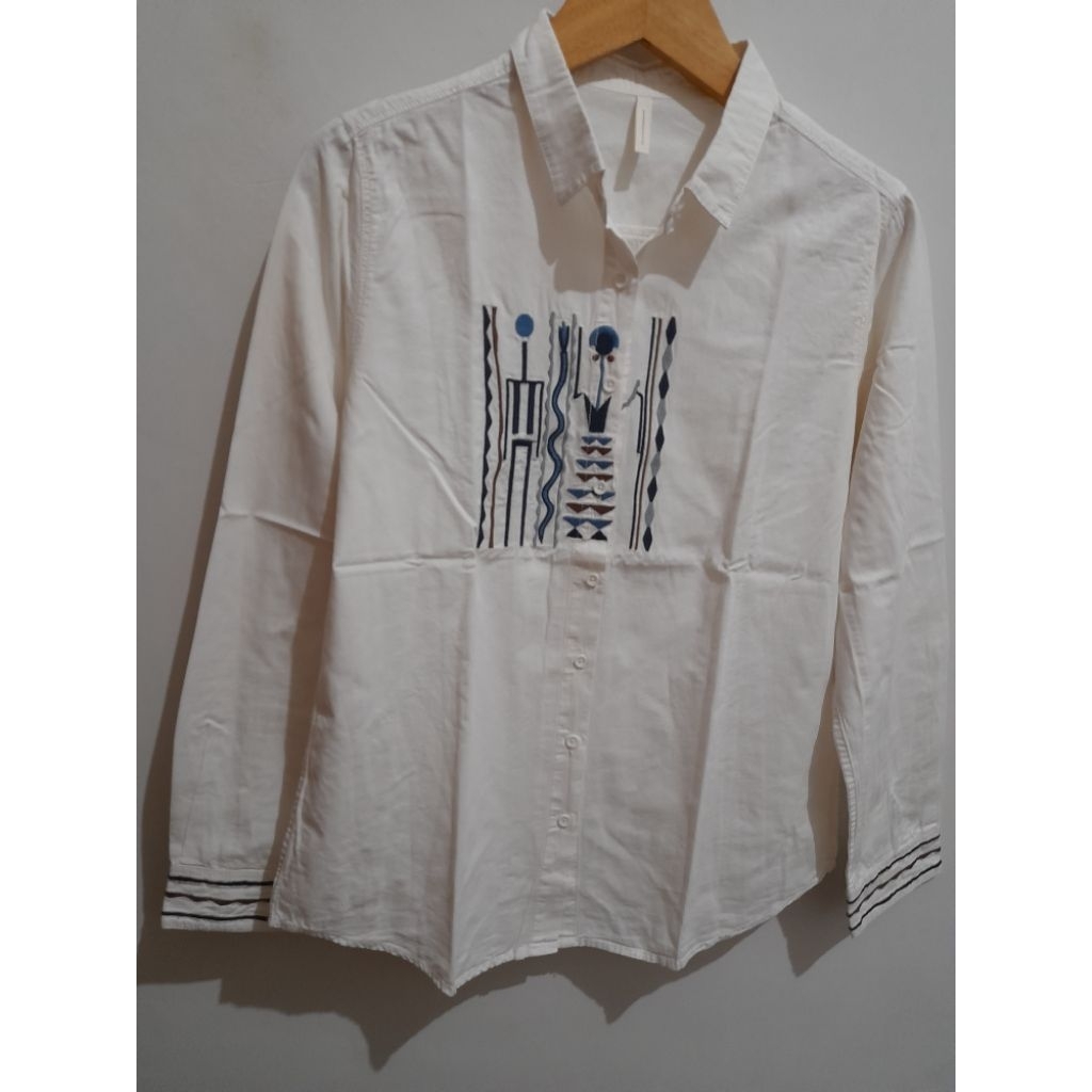 Kemeja Merk Emperor Cat Clothes LD -+ 100 cm Preloved