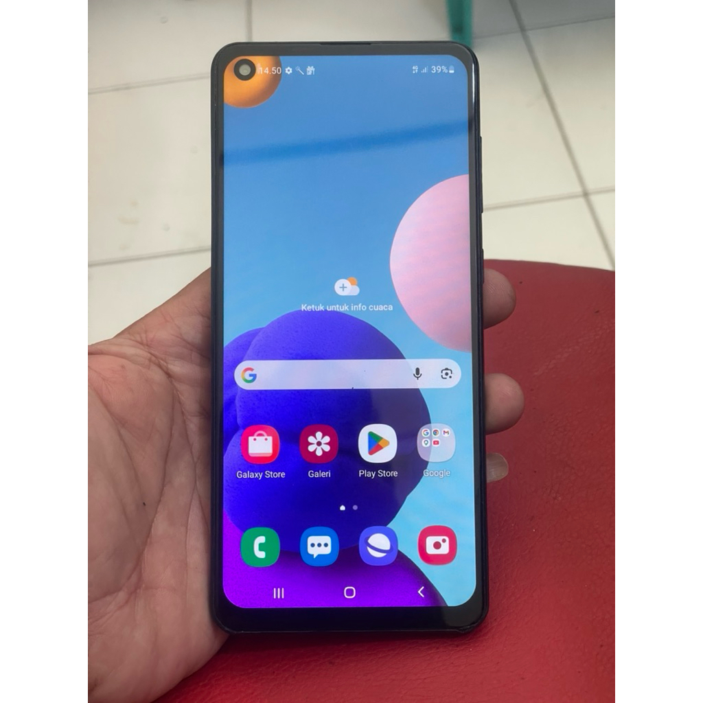 Samsung a21s ram 3/32 second eks SEIN
