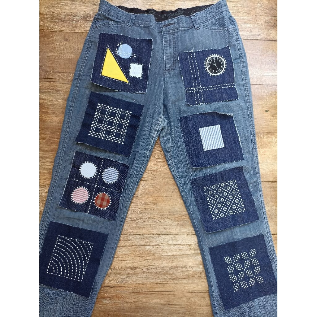 Patch Sashiko Denim