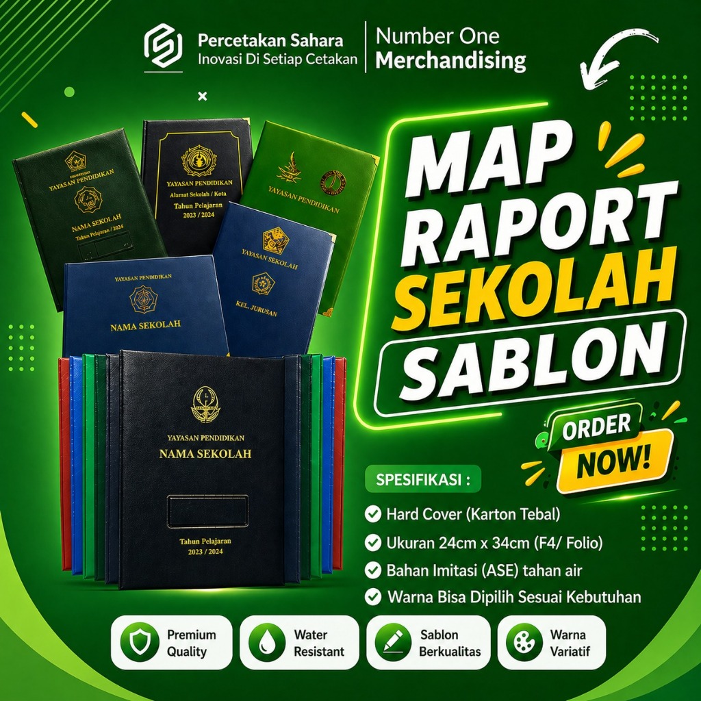 MAP RAPORT/ SAMPUL RAPORT SABLON