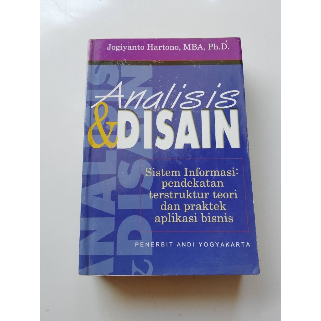 BUKU ANALISIS & DESAIN