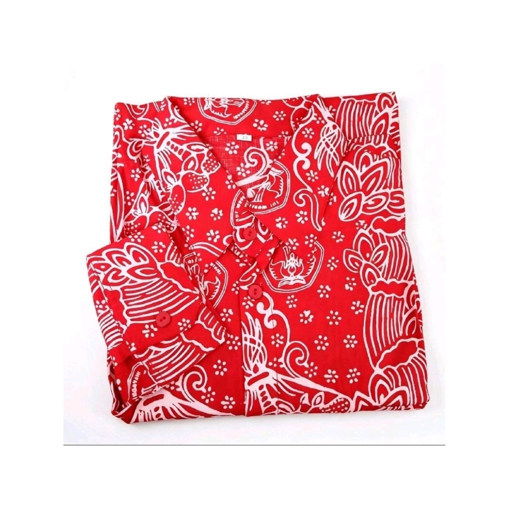 batik sekolah SD probolinggo lengan panjang nomor 10