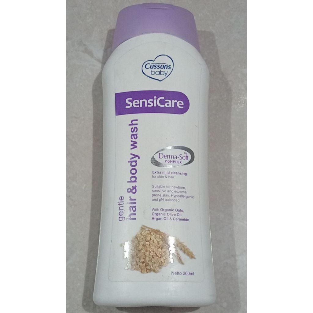 Cussons Sensicare Hair & Body Wash 200Ml