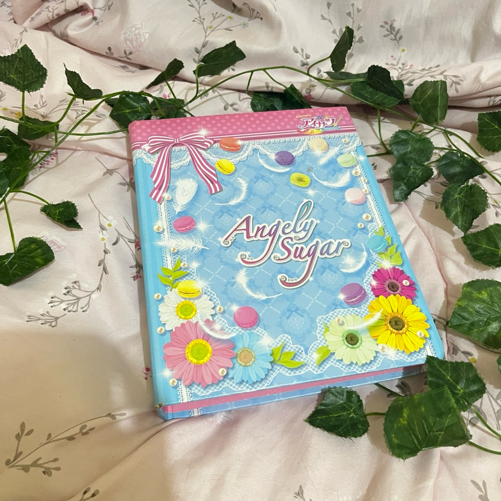 [OFFICIAL] BINDER AIKATSU RARE ANGELY SUGAR NOT IN GOOD CONDI WITH 15 REFILL ORIGINAL FROM JAPAN