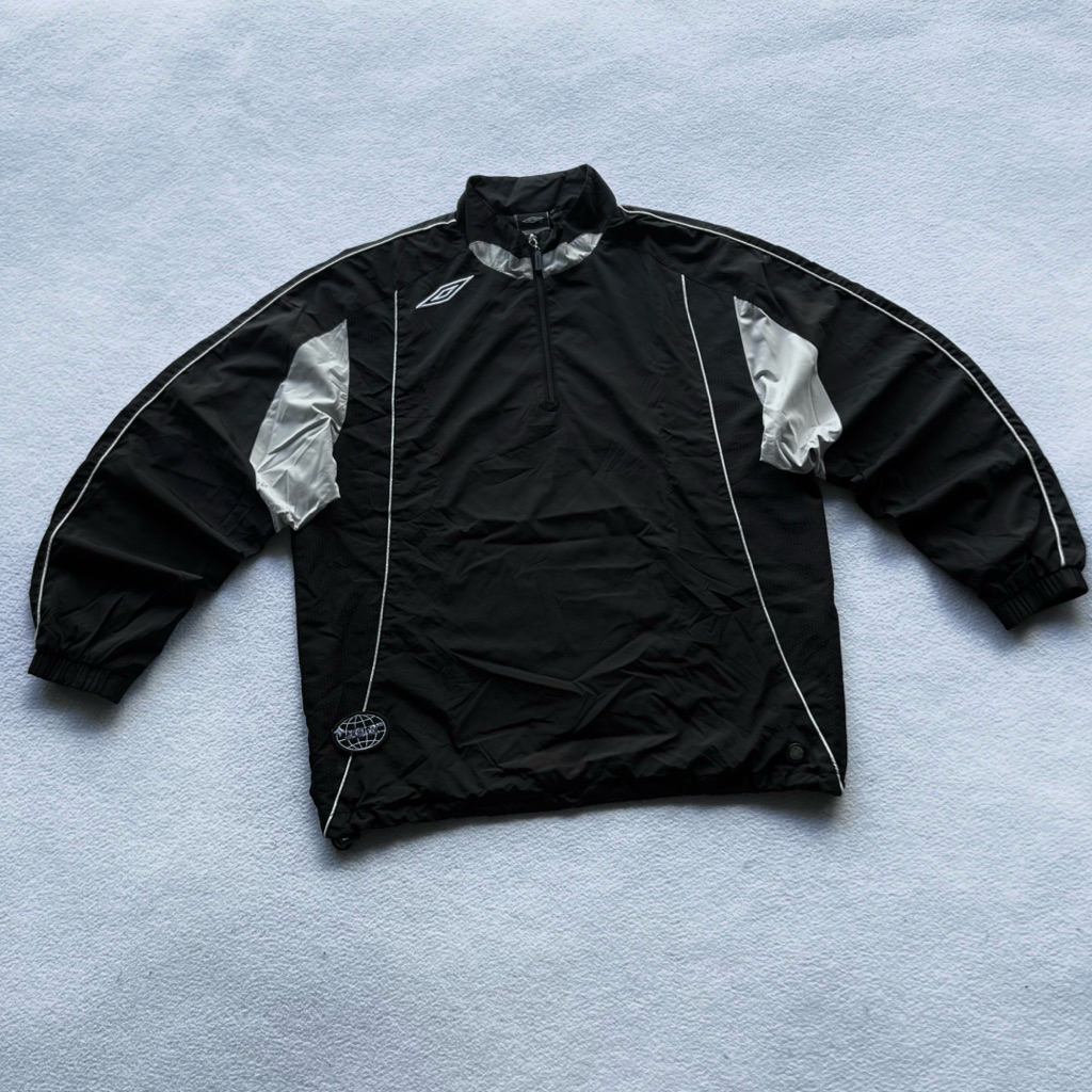 Vintage 00s Pullover UMBRO 1/4 Zip Windbreaker