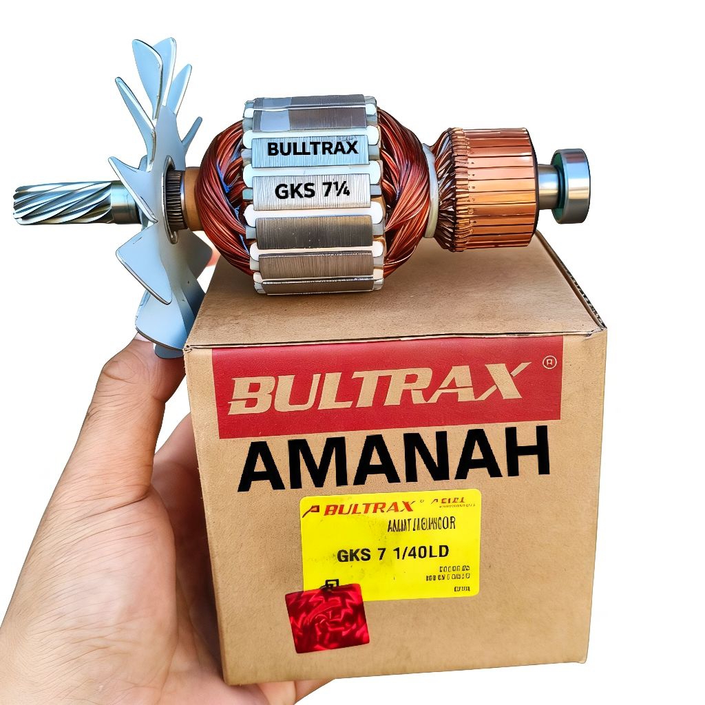 Angker armature bull GKS 7 1/4 GKS 6 1/2 untuk mesin serkel circular saw bosch