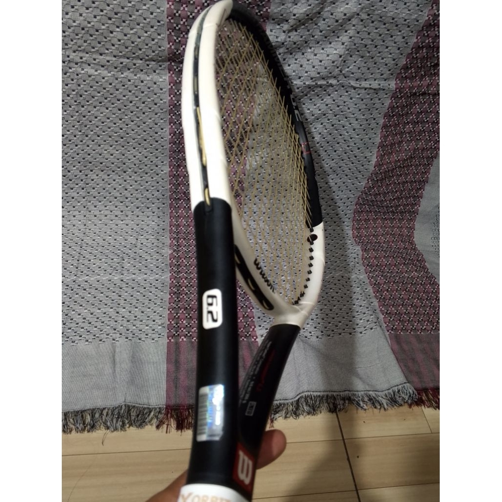 Raket Tenis Wilson Hyper Hammer 6.2 spek 110sq/255gram