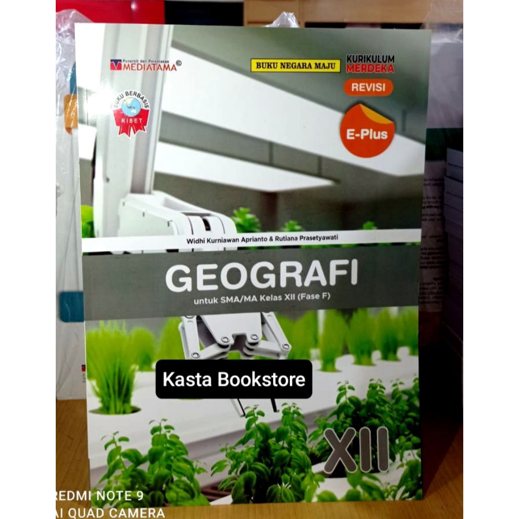 Buku E Plus Geografi Kelas 12 Kurikulum Merdeka Mediatama